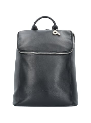 PICARD Luis City Rucksack II Leder 27 cm in schwarz