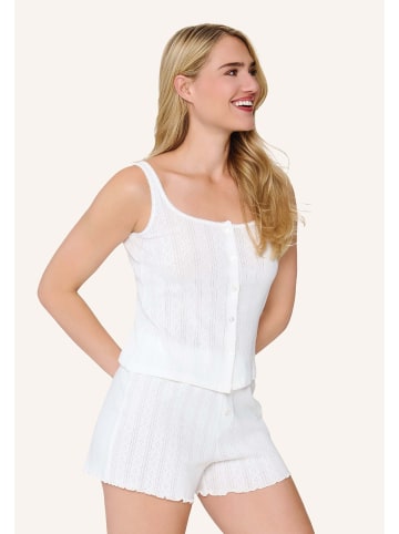 Linga Dore set Pyjama in Off white