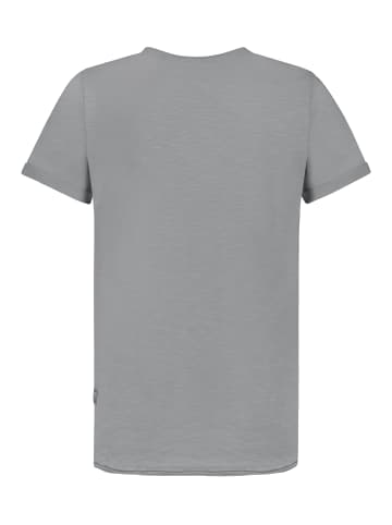 Sublevel Schlichtes Kurzarmshirt Rundhals Modern Zeitlos in Grau