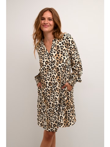 CULTURE Kleid CUatlas Relaxed fit in Leopard