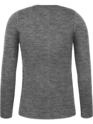 Normani Outdoor Sports Damen Merino Langarm-Shirt Mandurah in Grau