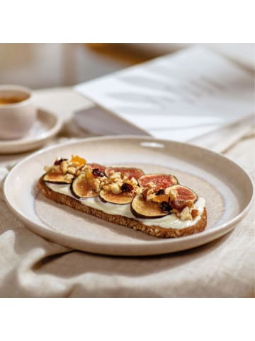 like. by Villeroy & Boch 6er Set Espressountertassen Perlemor Sand ø 12 cm in beige