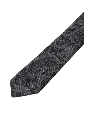 Seidensticker Krawatte Schmal (5cm) in Schwarz