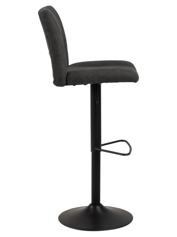 ebuy24 Barhocker Syra Dunkelgrau 2er Set