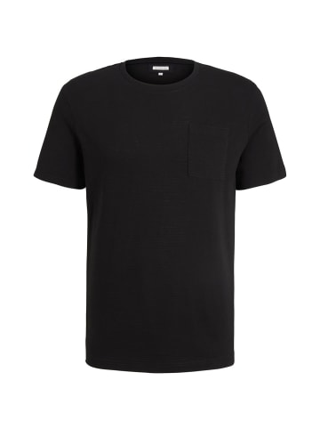 Tom Tailor T-Shirt BASIC in Schwarz