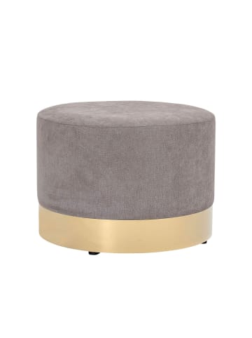 Bloomingville Pouf Dia in Grau