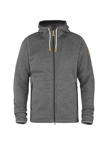 FJÄLLRÄVEN Fleecejacke Övik Fleece Hoodie M in Dunkelgrau