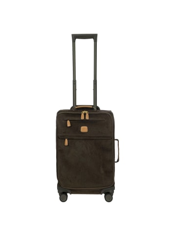 BRIC`s Life - 4-Rollen-Kabinentrolley S 55 cm (camel) in olivgrÃ¼n