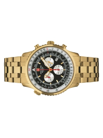 Swiss Military Quarzuhr 7078.9117SAM in Gold