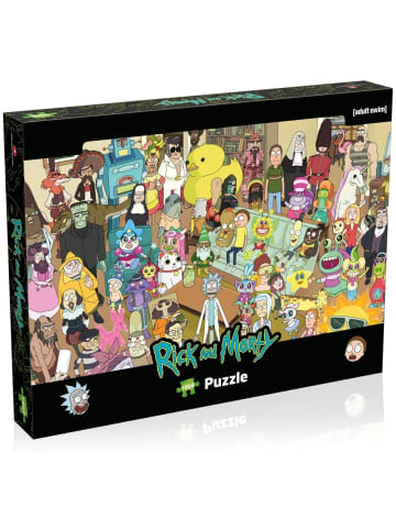 Winning Moves Rick and Morty - Puzzle - Friends (1000 Teile) in bunt