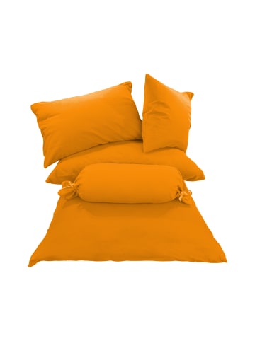 Traumschloss Exclusiv Edel-Jersey Kissenbezug in mandarine