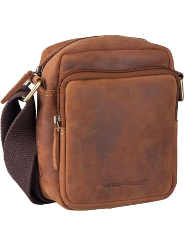 Greenburry Umhängetasche Vintage Travel 1611 Umhänger in Brown