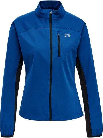 Newline Reißverschluss Jacke Reflektierend Logo Women Core Damen in TRUE BLUE