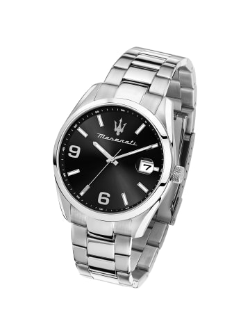 Maserati Analog-Armbanduhr Maserati Attrazione silber groß (ca. 43mm)