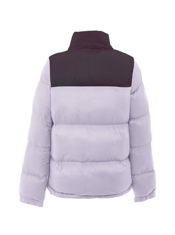 myMO ATHLSR Damen Wattierte Steppjacke in Lavendel Schwarz