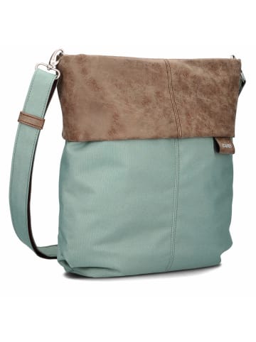 Zwei Olli OT12 - Schultertasche 32 cm (salbei) in ocean