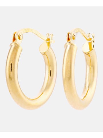 Vanlere Creolen aus 375 Gelbgold