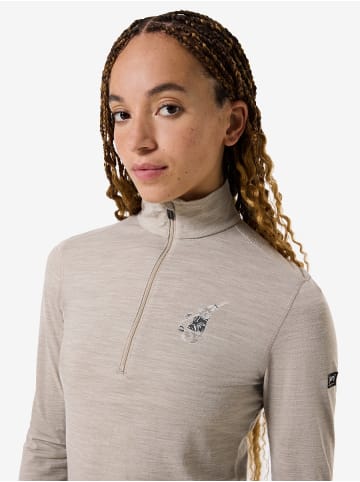 super.natural W TUNDRA175 ZIP 1/4 BUNNY in grün