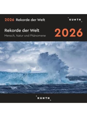 Kunth Kalender - Rekorde der Welt - KUNTH 365-Tage-Abreißkalender 2026