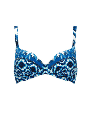 SUNFLAIR Mix&Match Bikini Top in blau