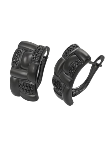 NAEMI Women Earrings in Black