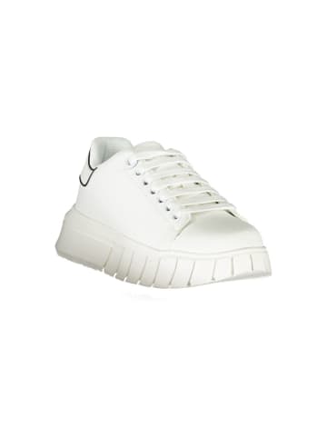 GAELLE PARIS Weiße Polyurethan-Sneaker