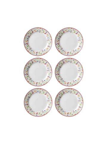 Ritzenhoff & Breker 6er Set Dessertteller Shanti ø 20 cm bunt in bunt