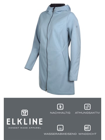 elkline Softshelljacke Soft Skills in ashblue