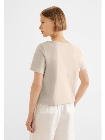 Street One T-Shirt in smooth stone sand