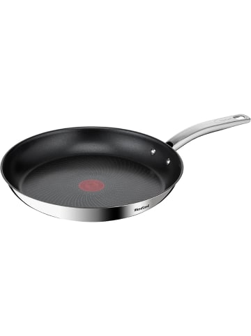 COFI 1453 Intuition Bratpfanne Edelstahl 24 cm, Induktionsgeeignet in Schwarz
