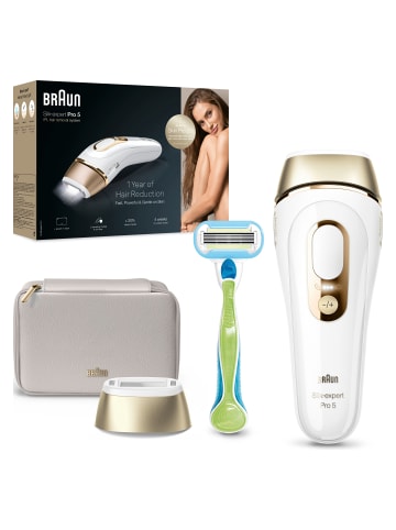 Braun IPL "Silk-expert Pro - PL5052" in Weiß und Gold