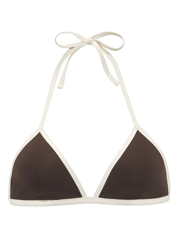 Copenhagen Studios Triangel-Bikini-Top in chocolate