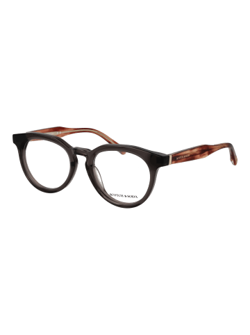 Scotch & Soda Männer Optische Fassungen Rund Grau