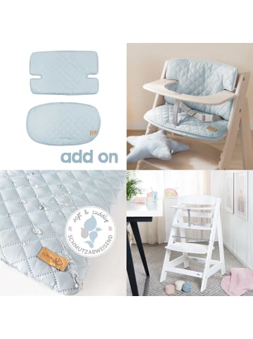 roba Sitzverkleinerer 'roba Style' 2-tlg - Sitzkissen für Hochstühle - Hellblau