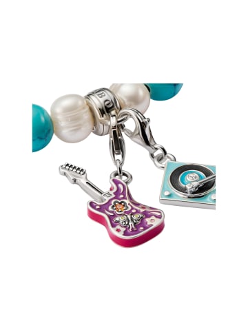 Thomas Sabo Charm-Anhänger E-Gitarre in silber, bunt