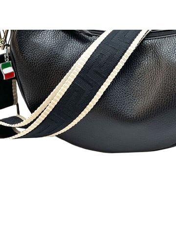 Florence Florence Umhängetasche, Citytasche Leder schwarz ca. 33cm