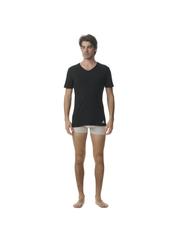 adidas T-Shirt 4er Pack in Schwarz/Weiß