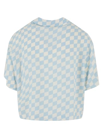 Urban Classics Short Sleeve Shirt in oceanbluecheck