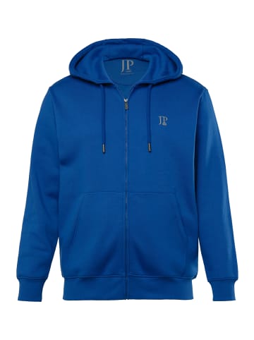 JP1880 Sweatjacke in kobaltblau