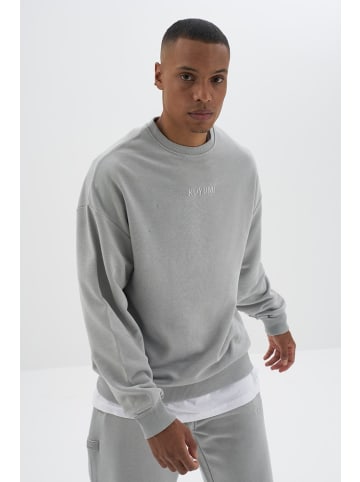 KOYUMI Pullover "II-Drip Top / KOYM-2227" in Grau