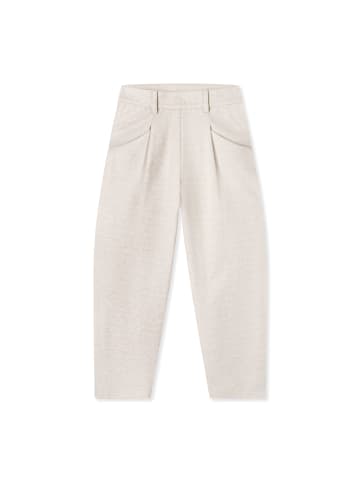 CAMBIO Orchid Hose in Milky Greige Melange