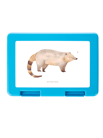 Mr. & Mrs. Panda Lunchbox Nasenbär ohne Spruch in Weiß