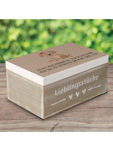 Mr. & Mrs. Panda Box Hund Dame mit Spruch in Hundeglück