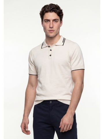 Felix Hardy Polo Shirt Kurzarm in Ecru