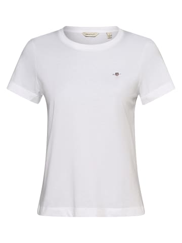 Gant T-Shirt in weiß