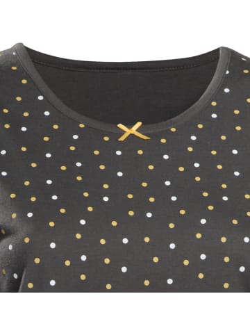 Erwin Müller Single-Jersey Nachthemd in graphit