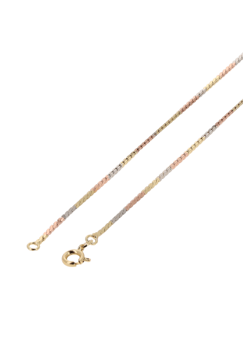 gaya Women Necklace in Gold Rose Silver