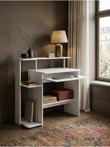 KADIMA DESIGN Computertisch WL1.153 94x90,5x48,5 cm Laptop Tisch Modern mit