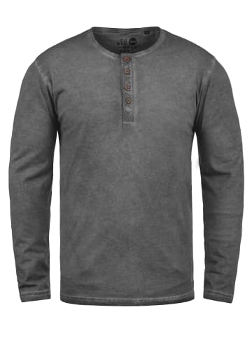 !SOLID Rundhalsshirt in grau