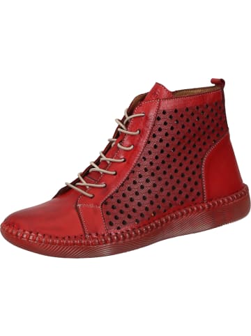 manitu Freizeit Stiefel in rot